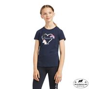 Ariat Someday T-Shirt Til Børn - Navy